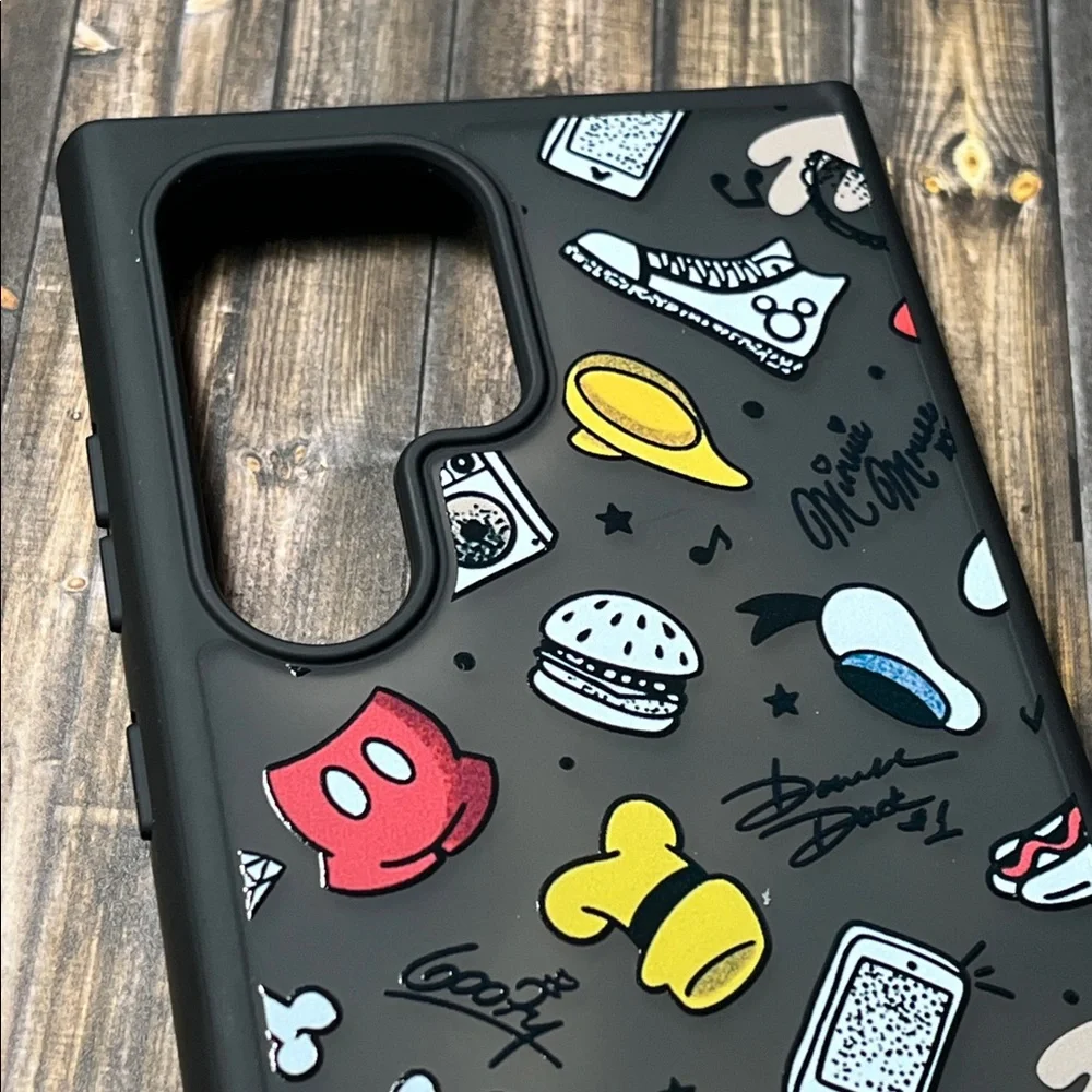 5for$10 Black Mickey Mouse Samsung Galaxy S24 Ultra Phone Case